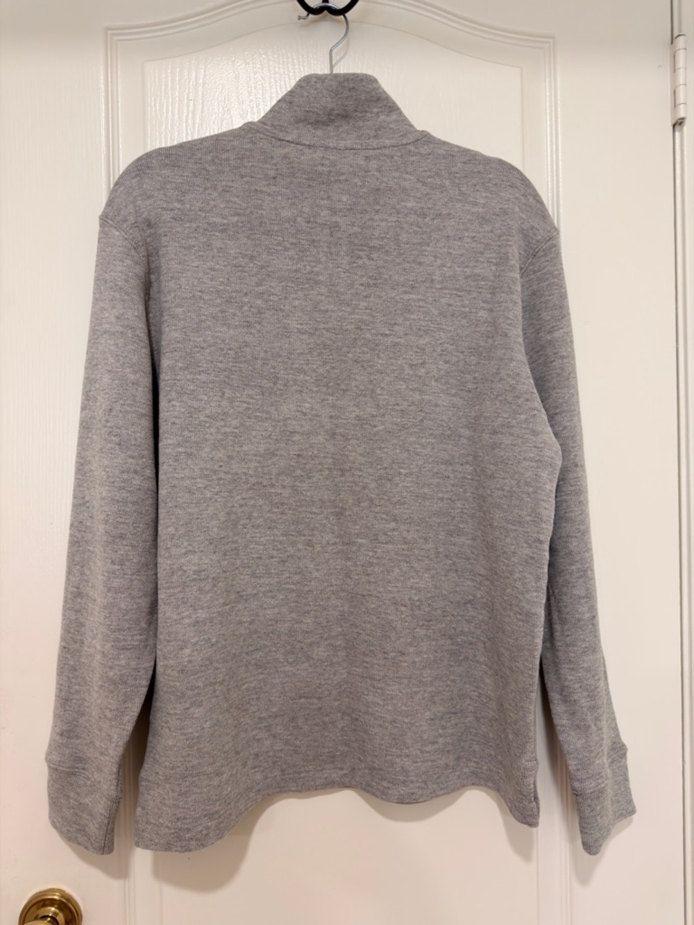 Polo Ralph Lauren Quarter Zip Pullover Medium Gray Sweater NWT Men’s - Picture 5 of 5